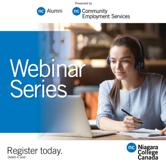 A preview graphic of the webinar series prompting registration