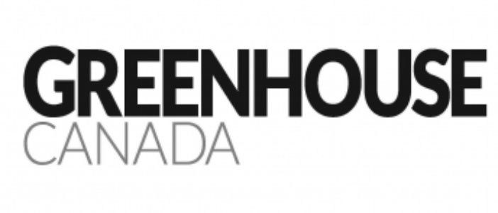 Text logo for Greenhouse Canada features black block-style typeface.